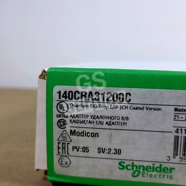 SCHNEIDER ELECTRIC 140CRA31200C /PV:05 SV:2.30