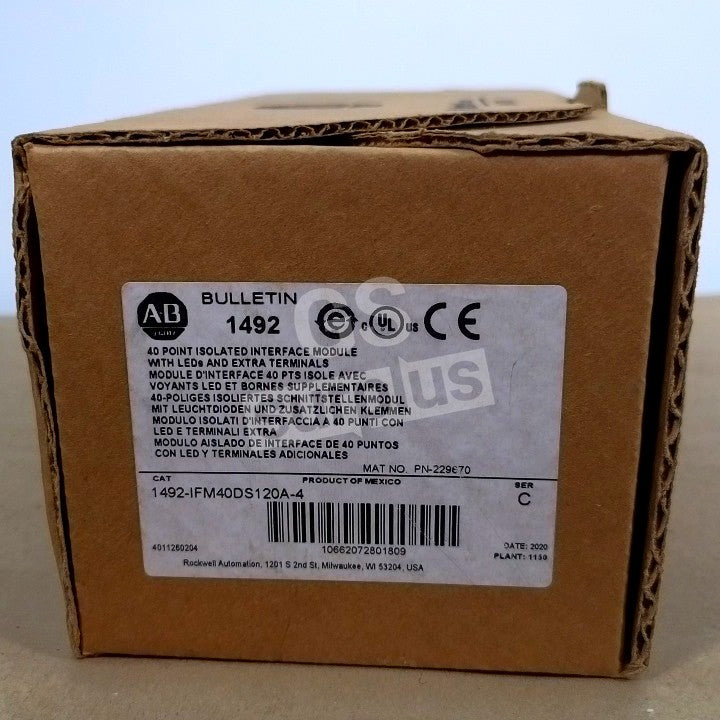 ALLEN BRADLEY 1492-IFM40DS120A-4 /C