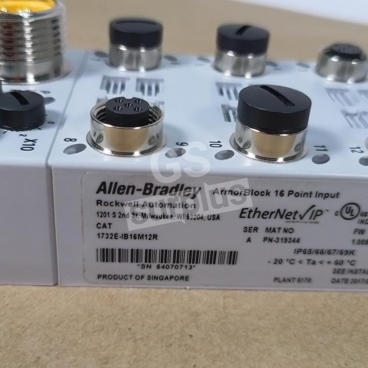 ALLEN BRADLEY 1732E-IB16M12R /A Armorblock 16-Point Input Block