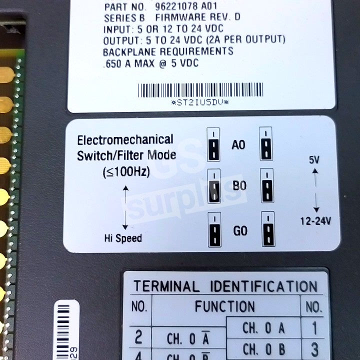 ALLEN BRADLEY 1771-VHSC /B Very High Speed Counter