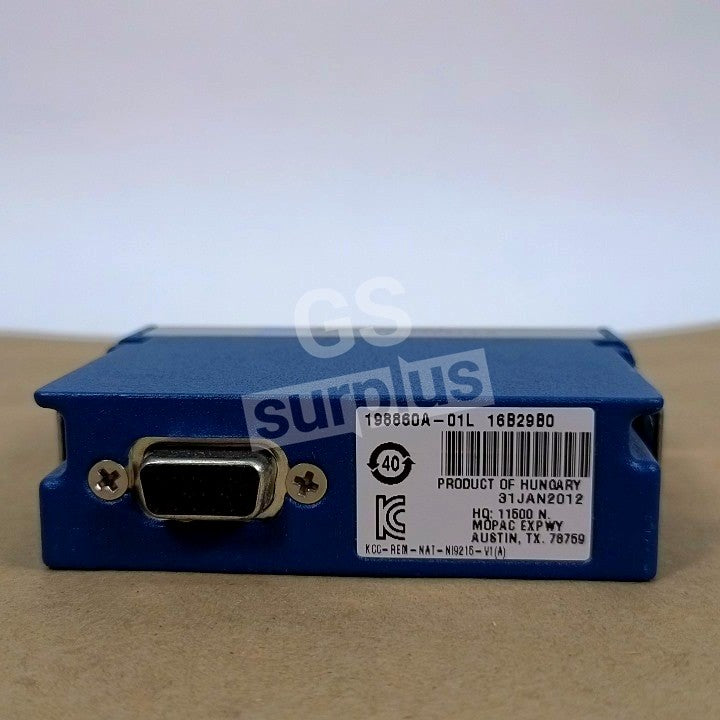 NATIONAL INSTRUMENTS 198860A-01L / NI 9215