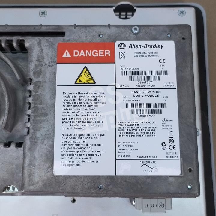 ALLEN BRADLEY 2711P-T10C4A8 /A