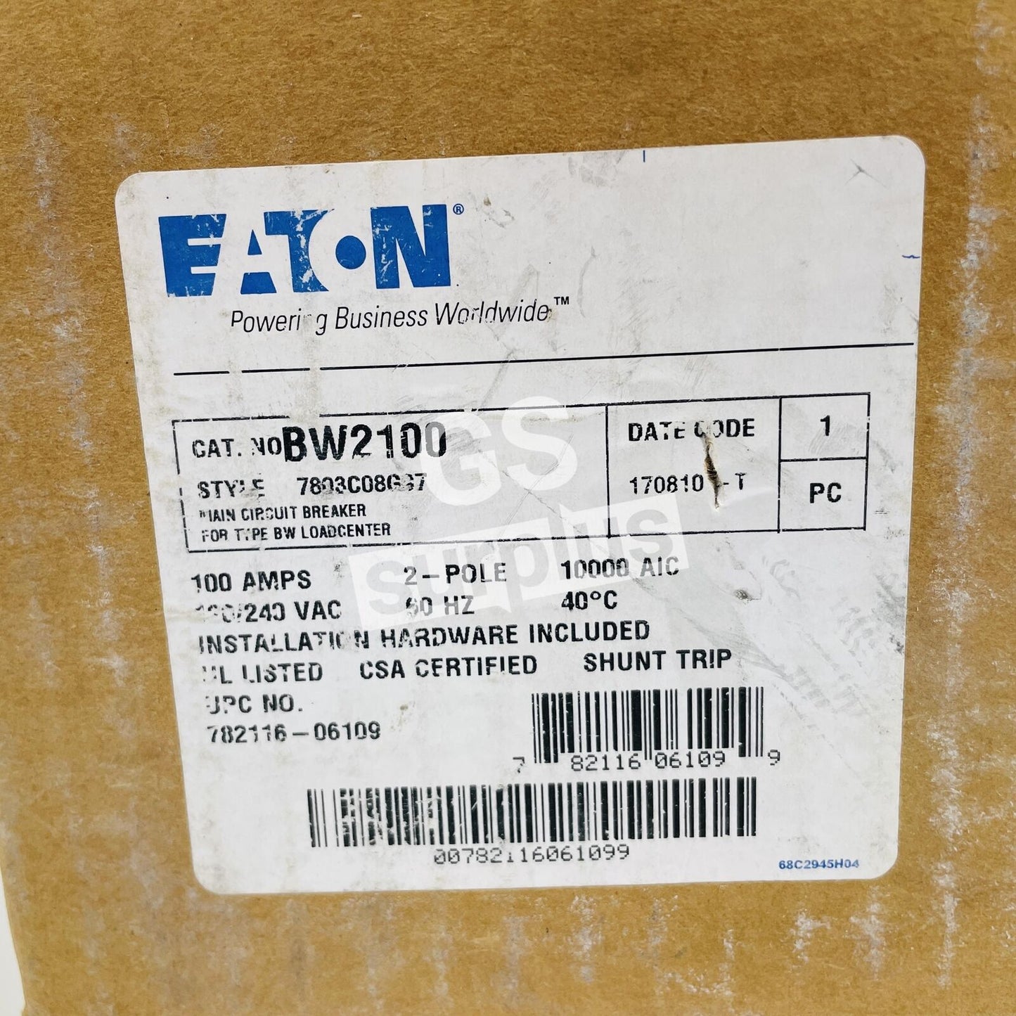 EATON BW2100 (NEW)