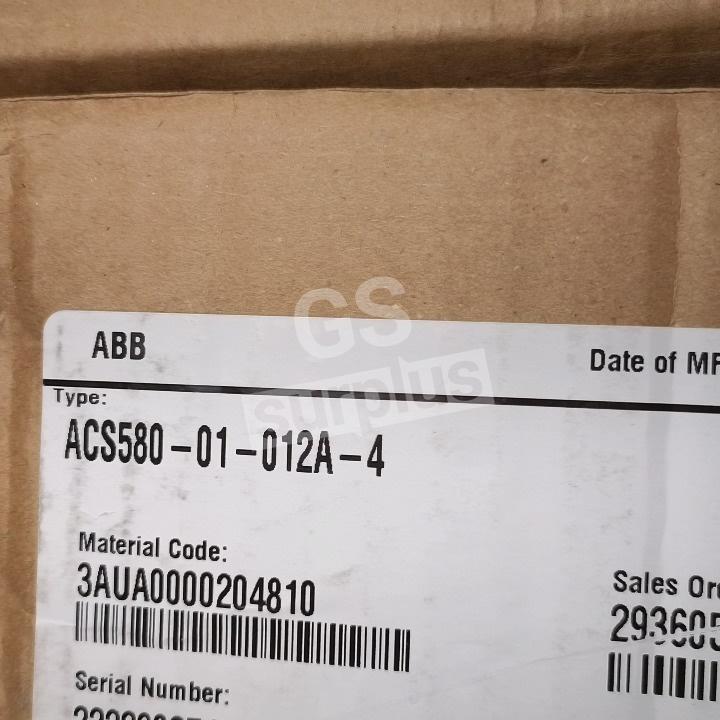 ABB ACS580-01-012A-4 AC Drive