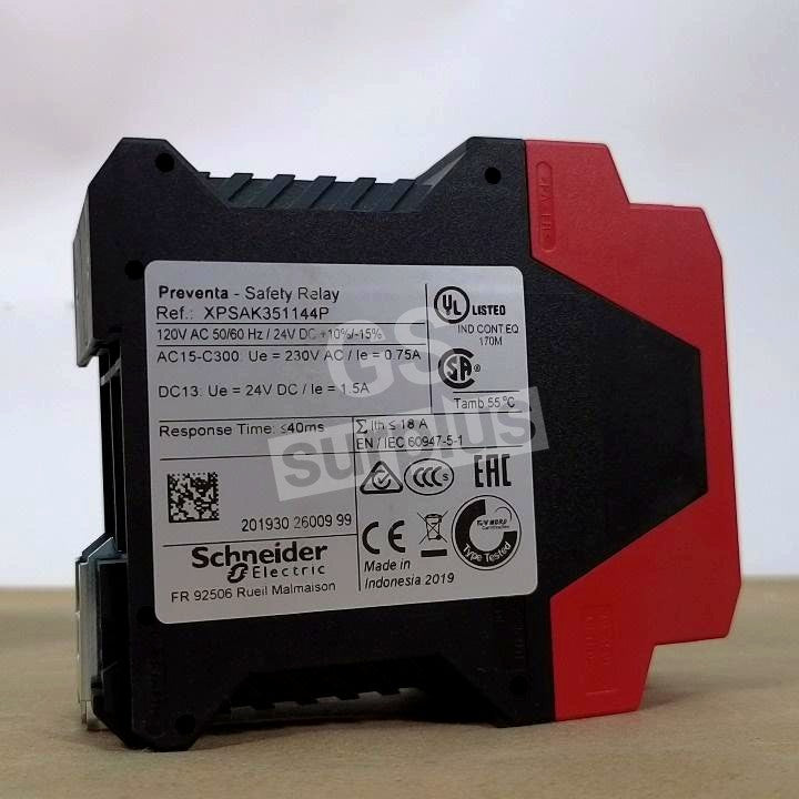 SCHNEIDER XPSAK351144P EMERGENCY STOP MODULE