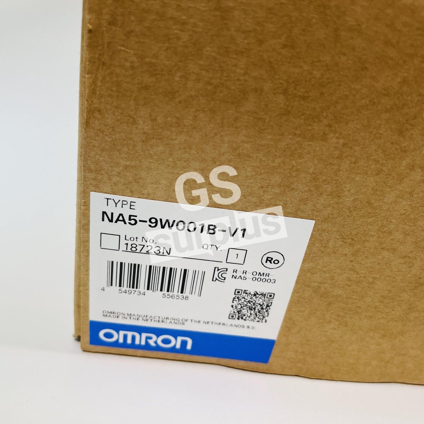New OMRON NA5-9W001B-V1 Touch screen HMI 9" TFT LCD 800x480