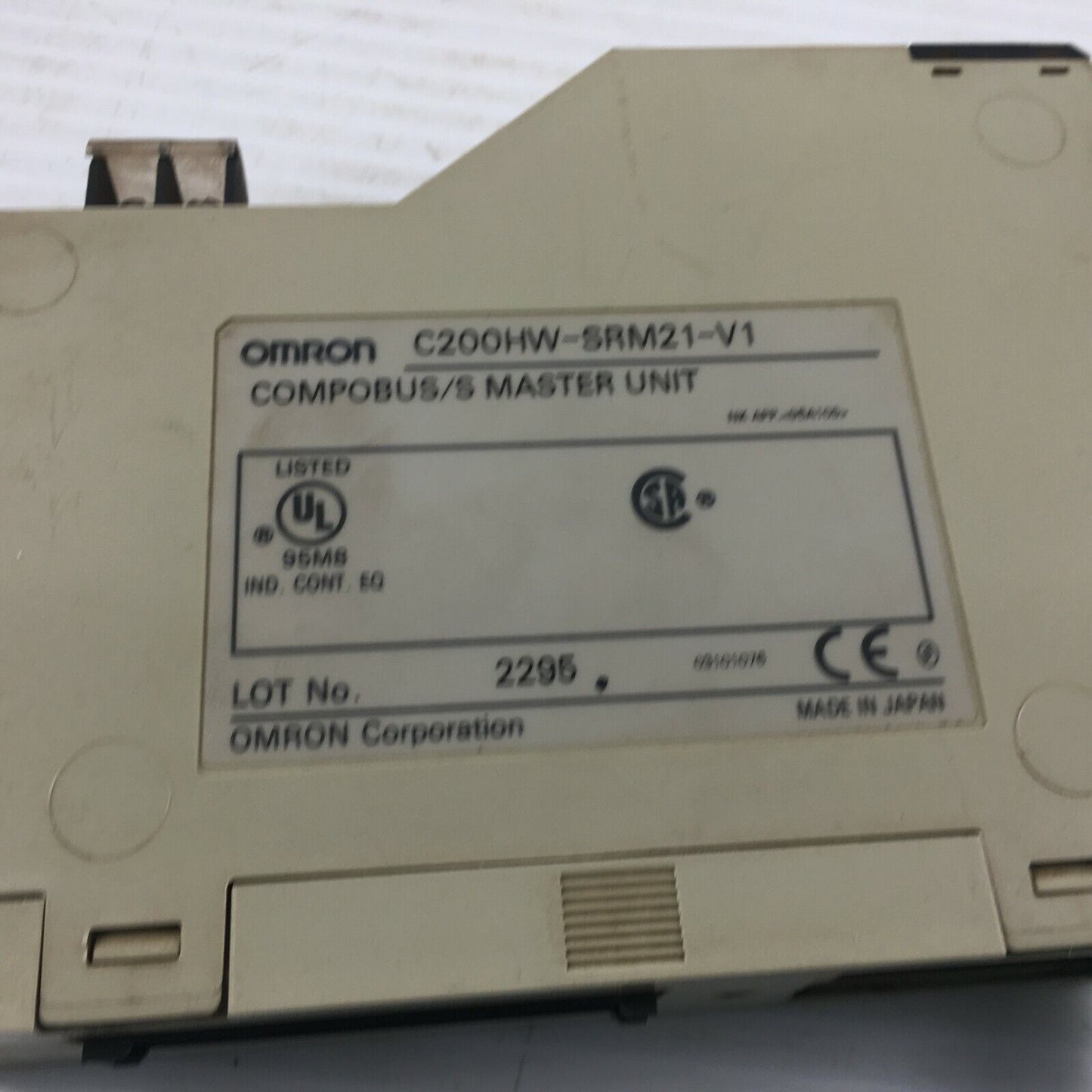 Omron Compobus/S Master Unit        C200HW-SRM21-V1