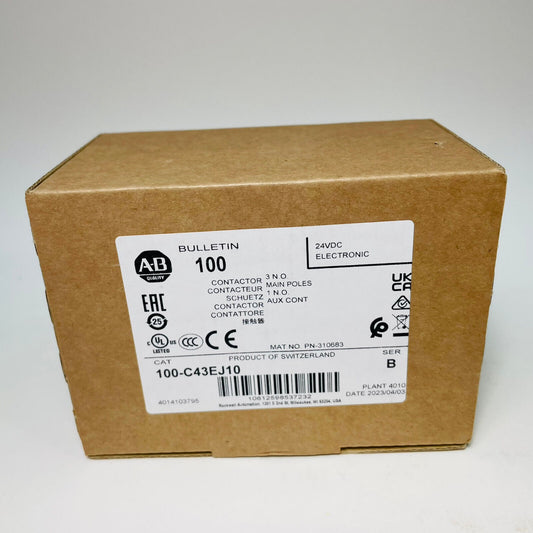 Allen Bradley 100-C43EJ10 Contactor 24VDC