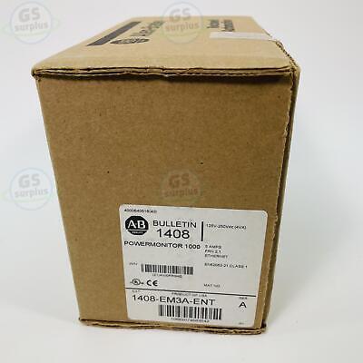 ALLEN BRADLEY 1408-EM3A-ENT Power Monitor 1000, 125v - 250vdc, 5A