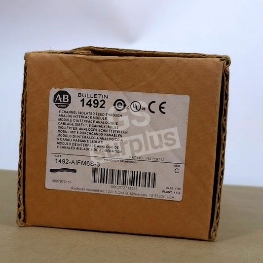 ALLEN BRADLEY 1492-AIFM6S-3 /C
