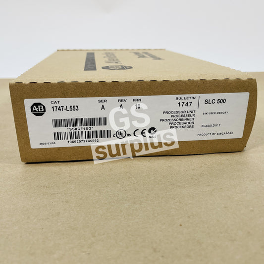 ALLEN BRADLEY 1747-L553 /A