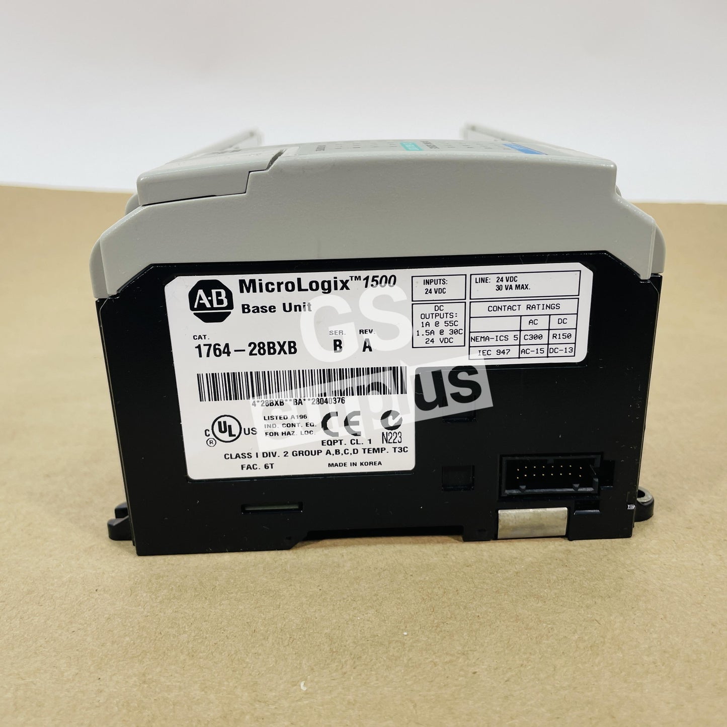 ALLEN BRADLEY 1764-28BXB /B MicroLogix 1500 Base 24VDC