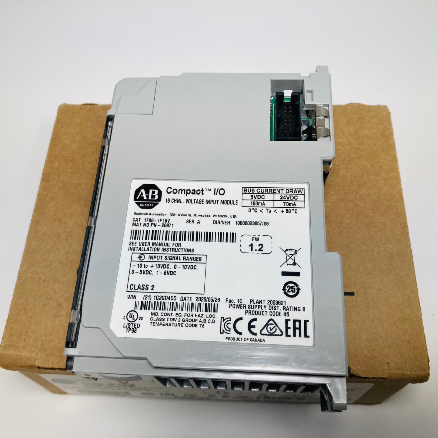 Allen-Bradley 1769-IF16V Input Module