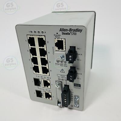 ALLEN BRADLEY 1783-BMS10CGN /A Stratix 5700 Ethernet Managed Switch