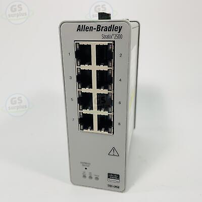 ALLEN BRADLEY 1783-LMS8 /A Stratix 2500 Ethernet Managed Switch