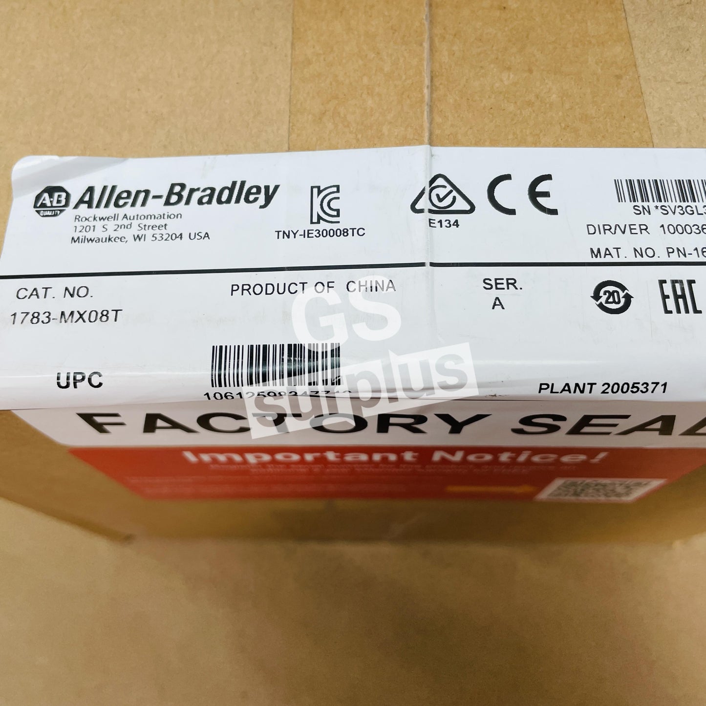 ALLEN BRADLEY 1783-MX08T /A