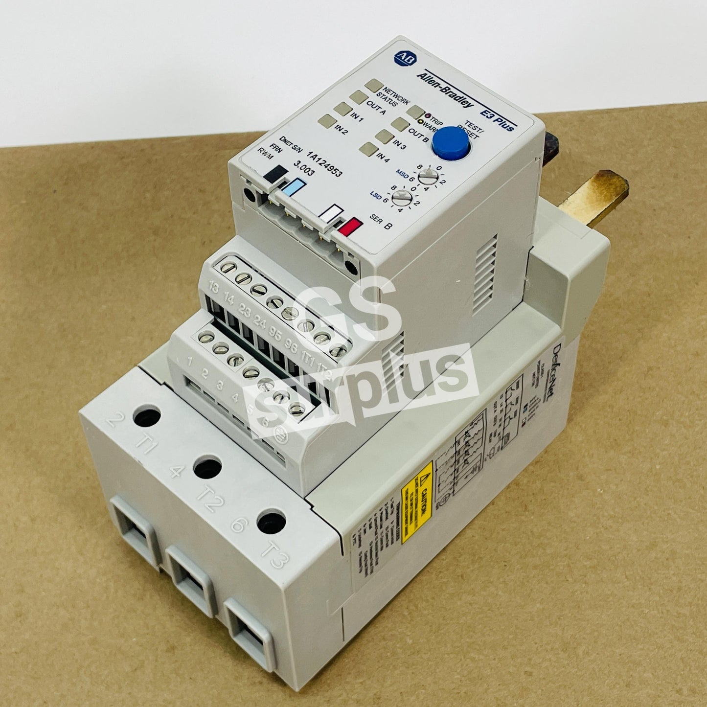 ALLEN BRADLEY 193-EC2EE /B Overload Relay 18 - 90 Amp