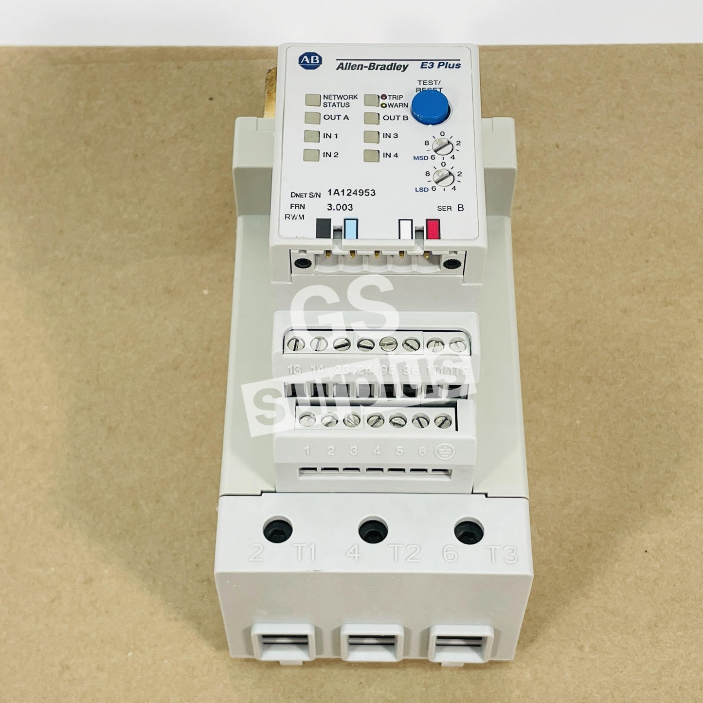 ALLEN BRADLEY 193-EC2EE /B Overload Relay 18 - 90 Amp