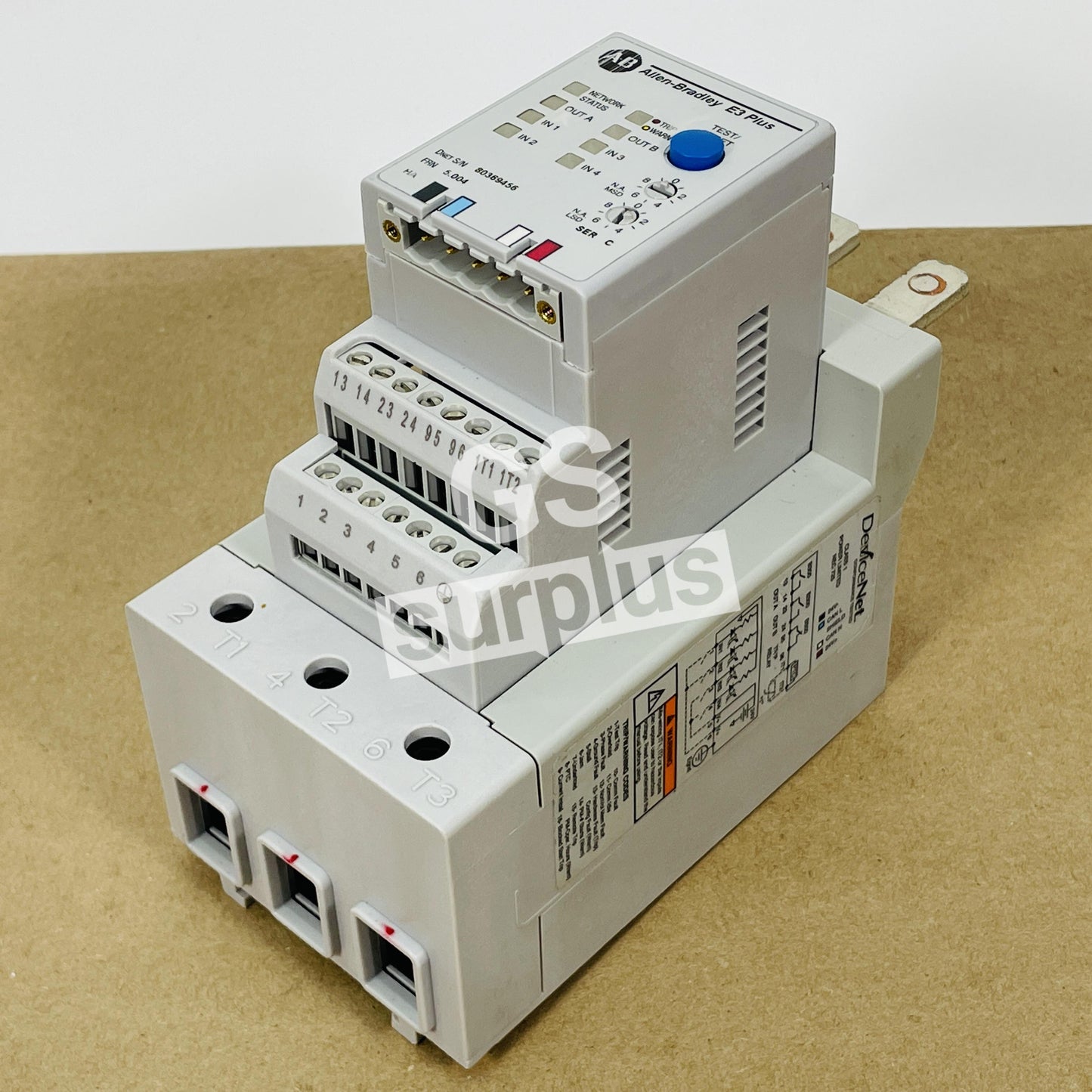 ALLEN BRADLEY 193-EC2EE /C 18-90A Overload Relay