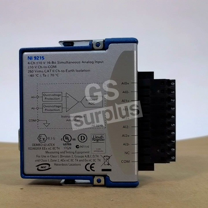 NATIONAL INSTRUMENTS 198860A-01L / NI 9215