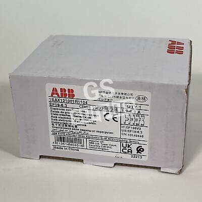 ABB EF19-6.3 / 1SAX121001R1104 OVERLOAD RELAY