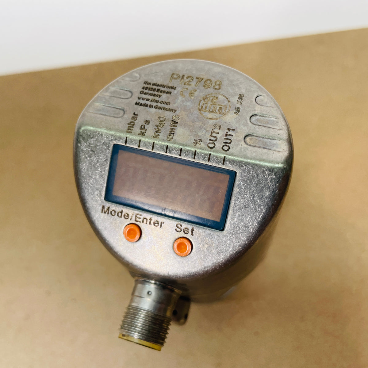 Pi2798 IFM PI2798 Electronic Pressure Sensor – GSSurplus Inc.