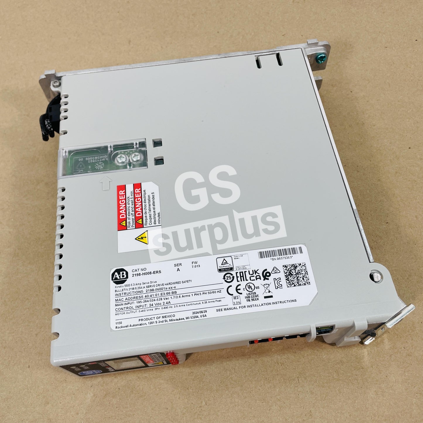 ALLEN BRADLEY 2198-H008-ERS /A