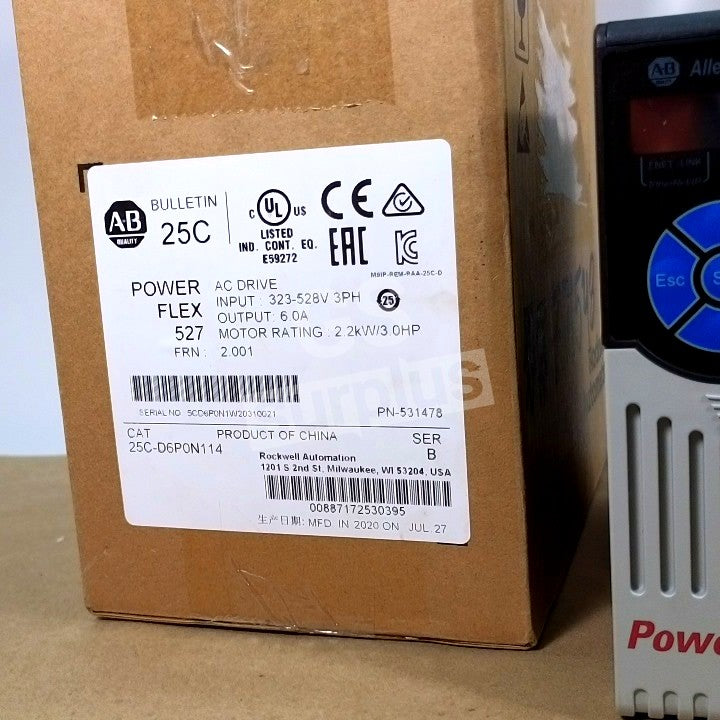 ALLEN BRADLEY 25C-D6P0N114 /B