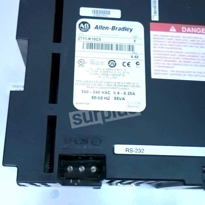 ALLEN BRADLEY 2711-K10C8 /F