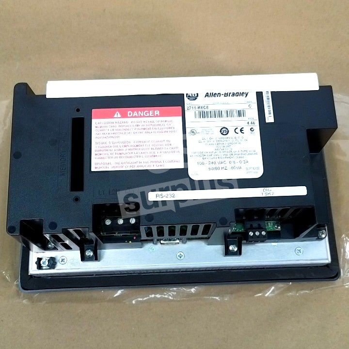 ALLEN BRADLEY 2711-K6C8 /C Panelview 600
