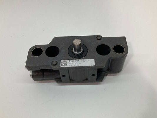 Rexroth 3842311949 Pneumatic Air Actuator Block 1/2" Shaft 1" Stroke