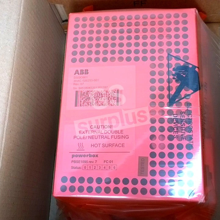 ABB 3HAC026253-001 / DSQC 661 /07 Power Supply