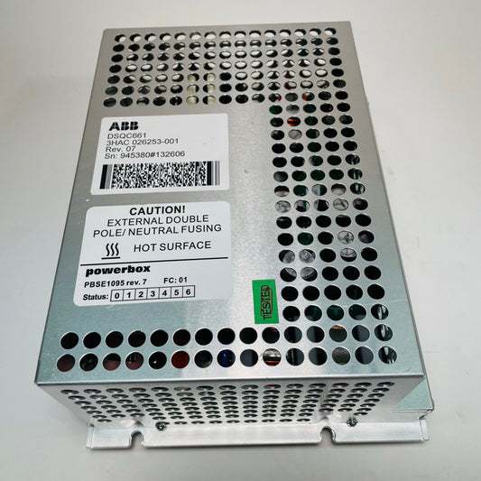 ABB 3HAC 026253-001 POWER SUPPLY 3HAC026253-001 DSQC661