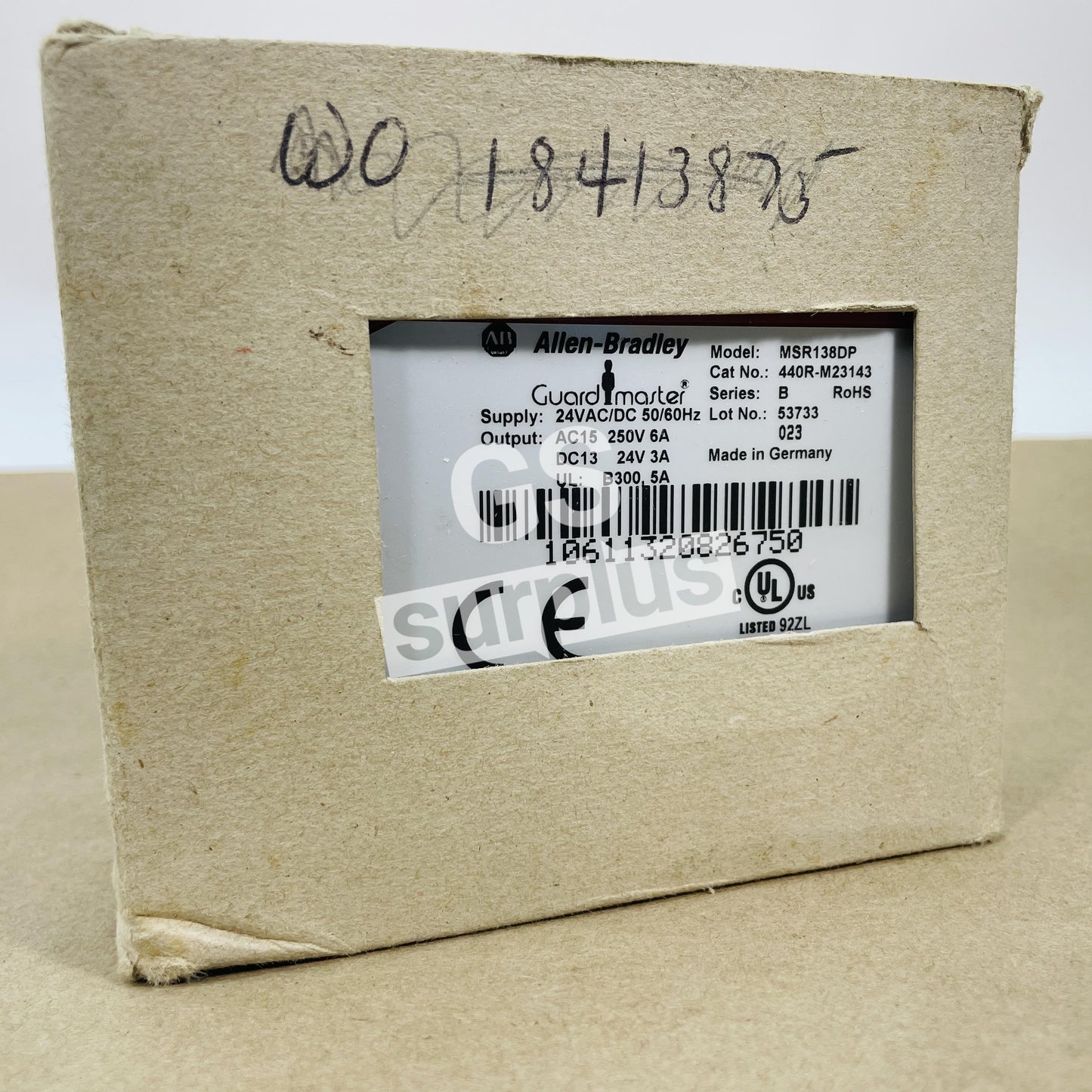 ALLEN BRADLEY 440R-M23143 / MSR138DP /B