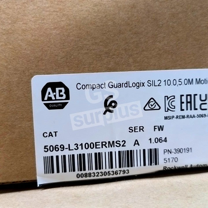 ALLEN BRADLEY 5069-L3100ERMS2 /A