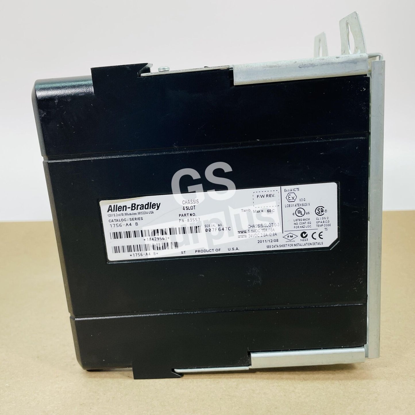 ALLEN BRADLEY 1756-A4 /B (Used, Clean, Working)