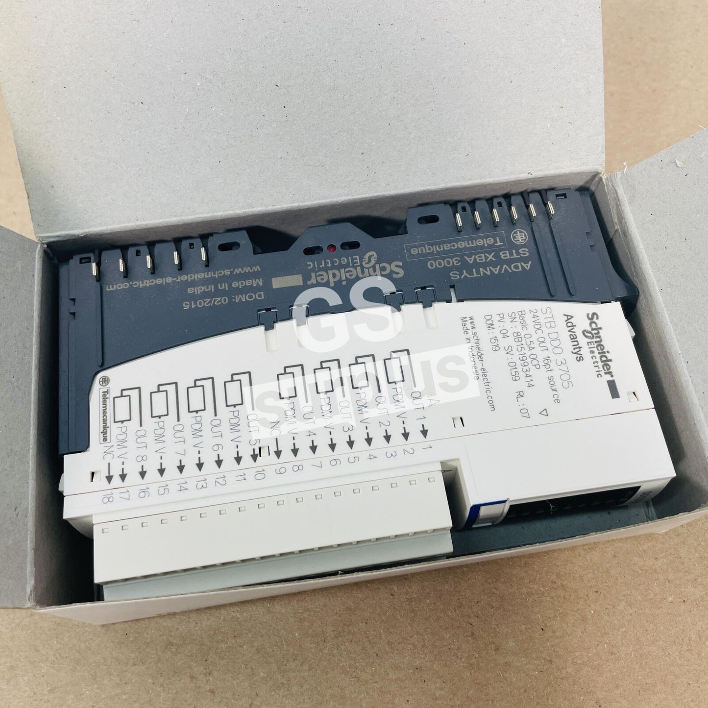 SCHNEIDER ELECTRIC STBDDO3705KS 24VDC Output Kit (New Open)