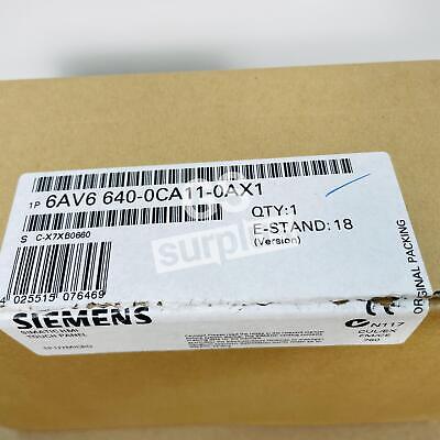 SIEMENS 6AV6640-0CA11-0AX1 Simatic HMI Touch Panel