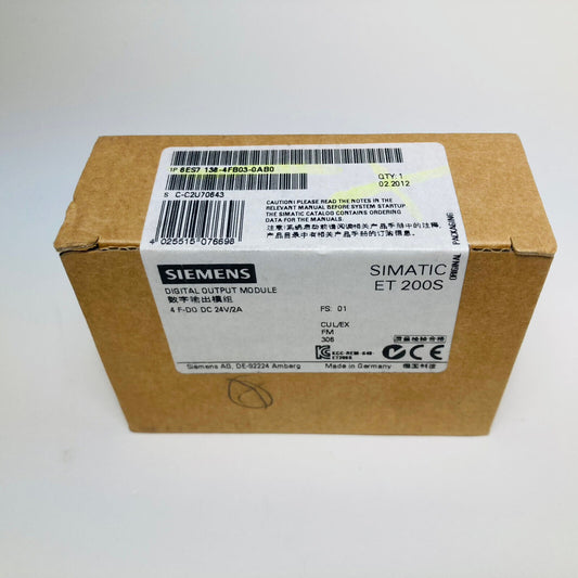 SIEMENS 6ES7-138-4FB03-0AB0 DIGITAL OUTPUT MODULE 6ES71384FB030AB0