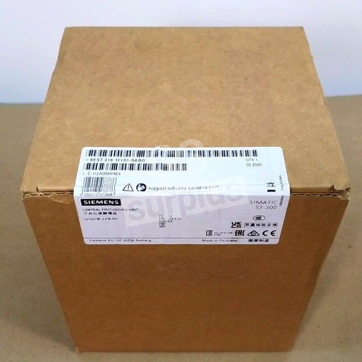 SIEMENS 6ES7318-3FL01-0AB0