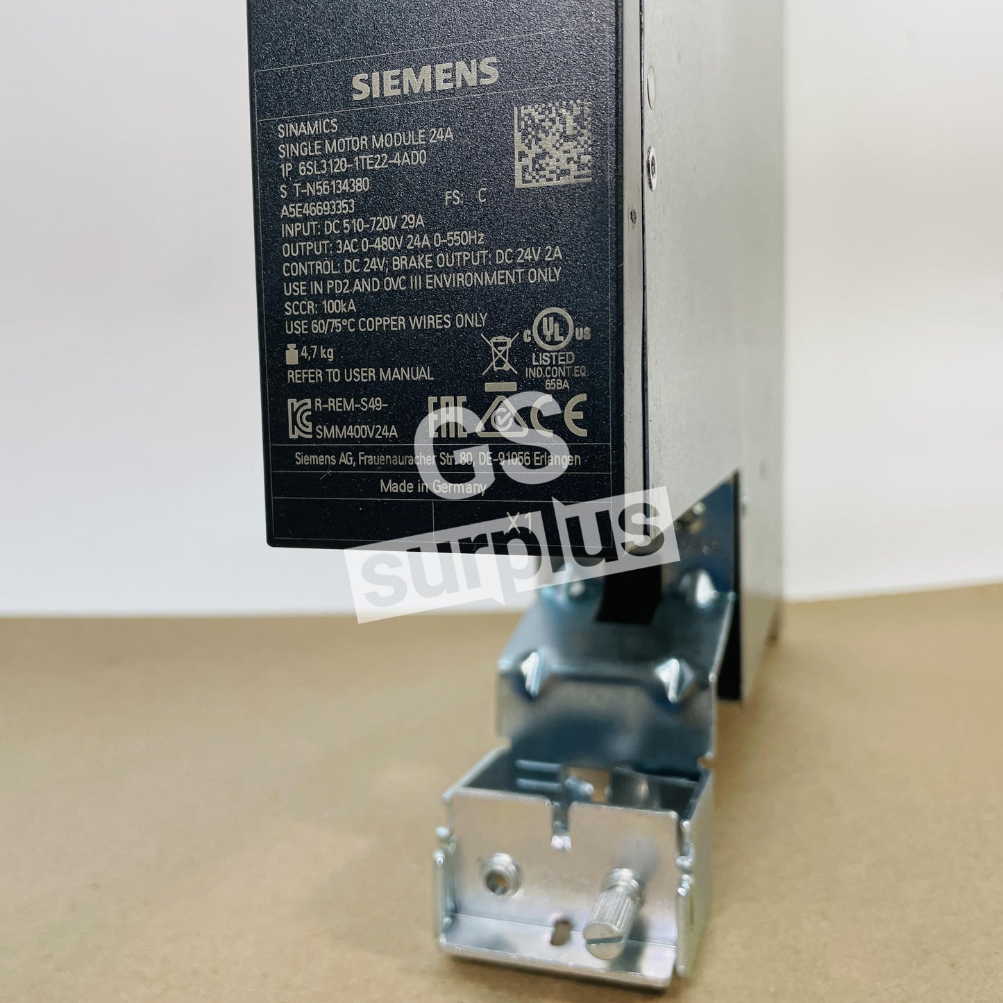 SIEMENS 6SL3120-1TE22-4AD0