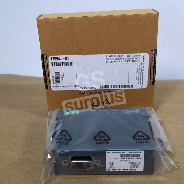 NI EMERSON 779940-01 / NI 9478