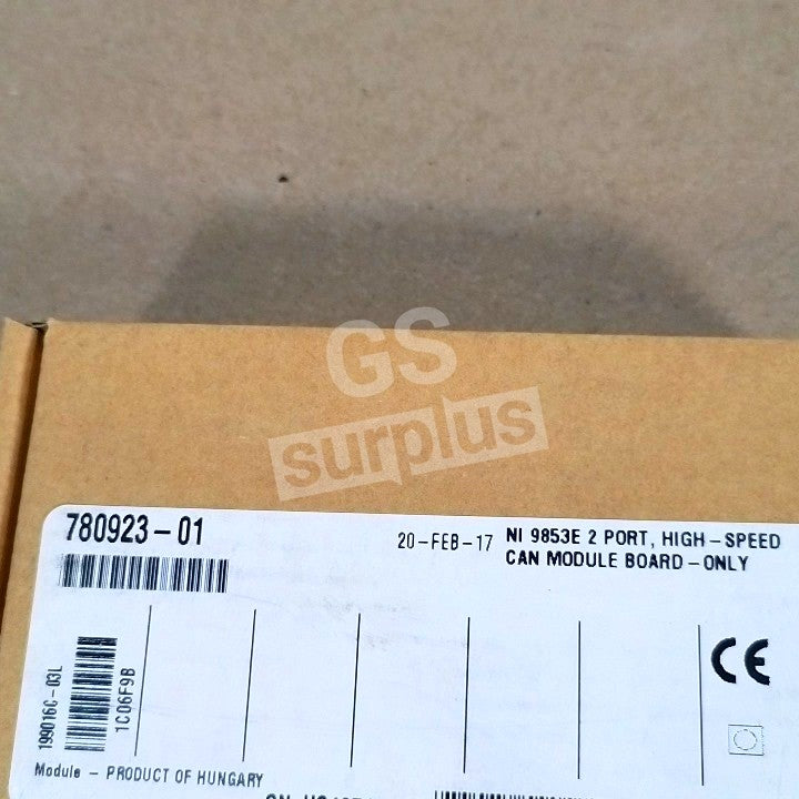 NATIONAL INSTRUMENTS 780923-01 / NI 9853E