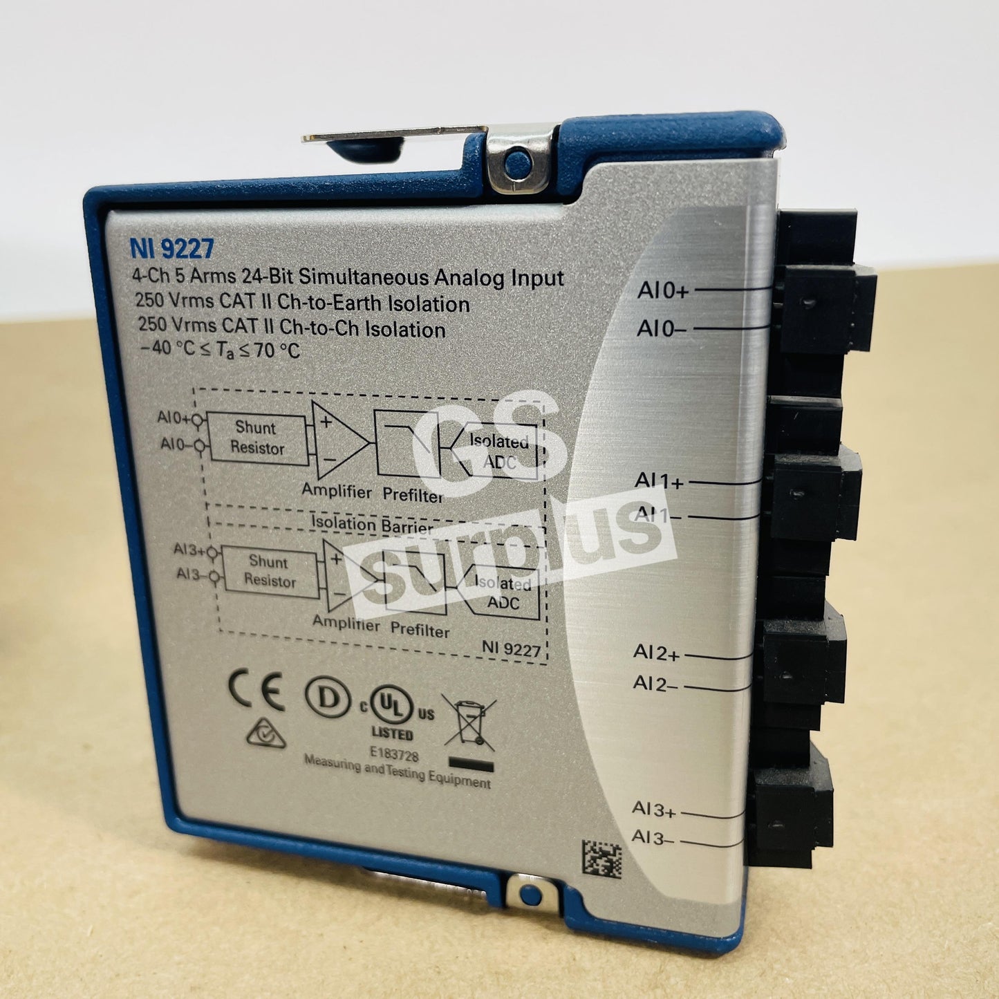 NATIONAL INSTRUMENTS 781099 01 / NI 9227