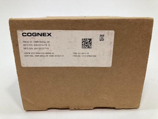 Cognex DMR-500QL-00, 828-0214-1R, 825-0224-1R, 821-0071-1R, DM500QL