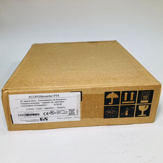 B&R Automation ACOPOSinverter P74 8I74T400037.010-1  0.37kW  1/2HP 380/500V