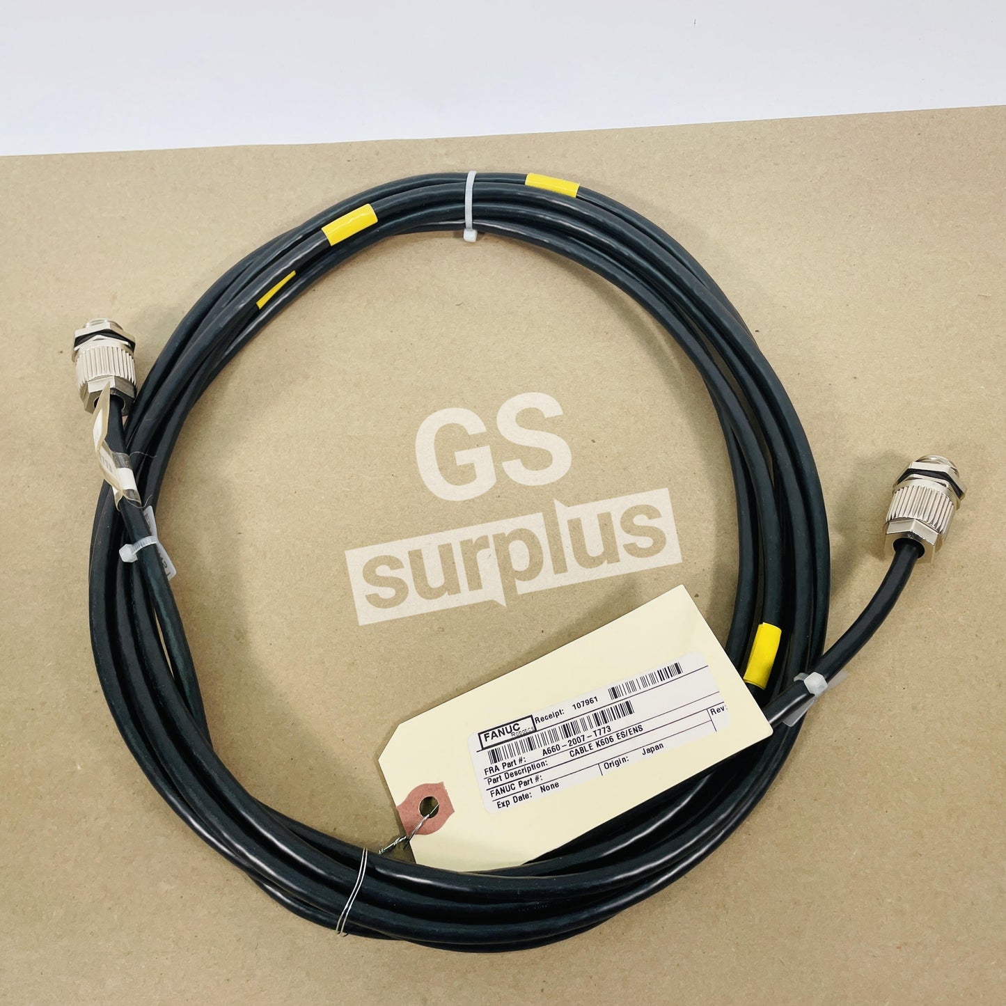 FANUC A660-2007-T773 7m Cable K606 EN/ENS