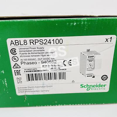 SCHNEIDER ABL8RPS24100 AC/DC DIN RAIL UNIVERSAL POWER SUPPLY