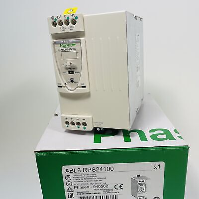 SCHNEIDER ABL8RPS24100 AC/DC DIN RAIL UNIVERSAL POWER SUPPLY