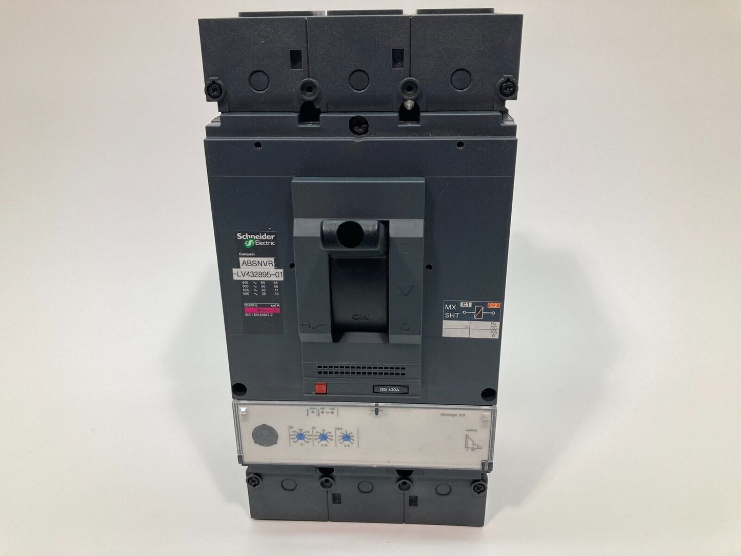 Schneider ABSNVR-LV432895-01 / LV432895 Circuit Breaker 3 Pole